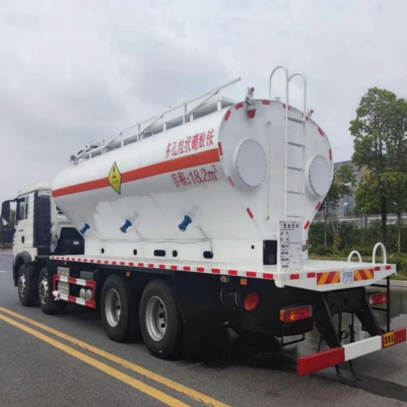 Top-mounted Screw Type ANFO Explosive Truck3
